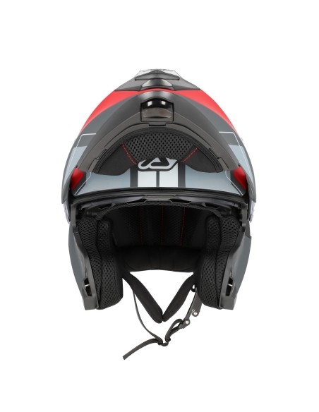casco acerbis serel 22 06 gris y rojo 0025201 295