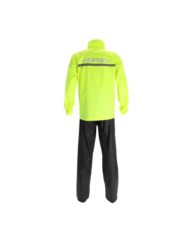 traje de lluvia acerbis line negro y amarillo 0026144 318