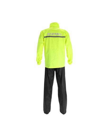traje de lluvia acerbis line negro y amarillo 0026144 318
