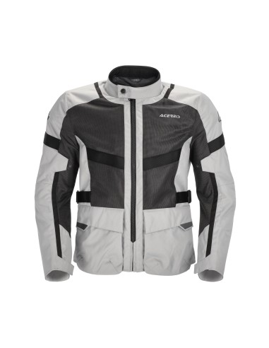chaqueta acerbis ramsey vented long jacket color gris 0026661 899