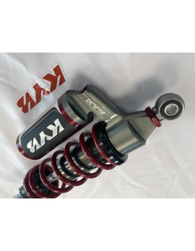 amortiguadores traseros kyb gas para honda pcx 2012 2017 rojo