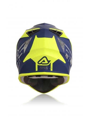 casco acerbis linear amarillo azul y negro talla m 0024473 274
