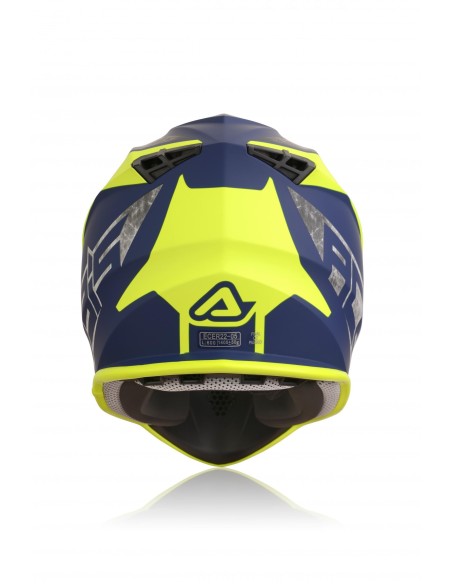 casco acerbis linear amarillo azul y negro talla m 0024473 274