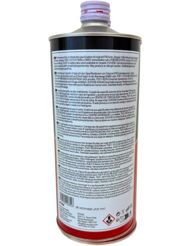 aceite de horquilla kayaba kyb 100m01 01m 5w 1 litro para suspension delantera