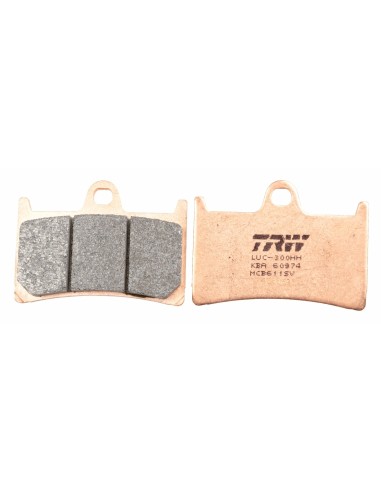 pastillas de freno delantero moto trw mcb611sv