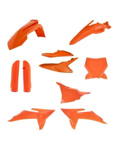 kit completo de plasticos acerbis 0027023 011 016 ktm sx 85 2025 2026 naranja