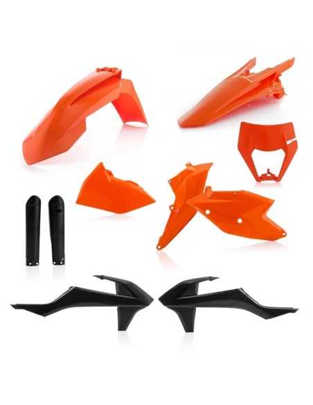 kit completo de plasticos acerbis 0022371 000 ktm exc exc f 2017 2019