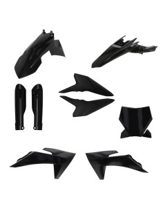 kit completo de plasticos acerbis 0026984 090 negro para ktm sx 50 2024 2026