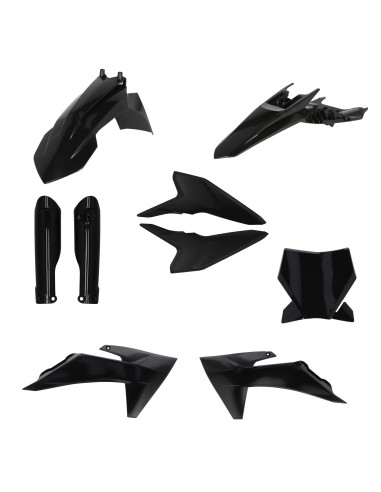 kit completo de plasticos acerbis 0026984 090 negro para ktm sx 50 2024 2026