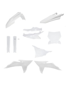 kit completo de plasticos acerbis 0026922 030 blanco para ktm sx sx f 125 450 2025 2026