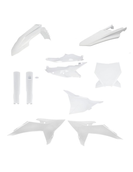 kit completo de plasticos acerbis 0026922 030 blanco para ktm sx sx f 125 450 2025 2026