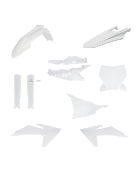 kit completo de plasticos acerbis 0026805 030 blanco para ktm sx sx f 125 450 2023 2024