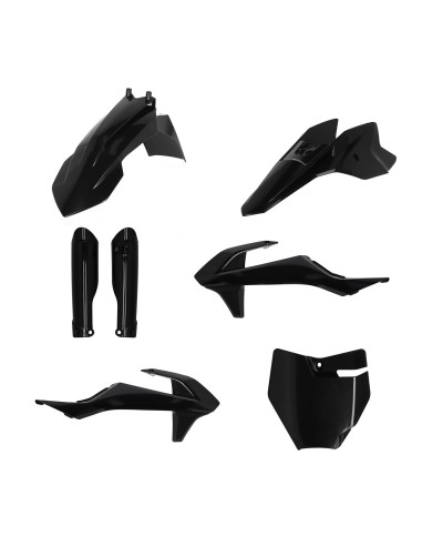 kit de plasticos completo acerbis 0025506 090 negro para ktm sx 50 y gasgas mc 50