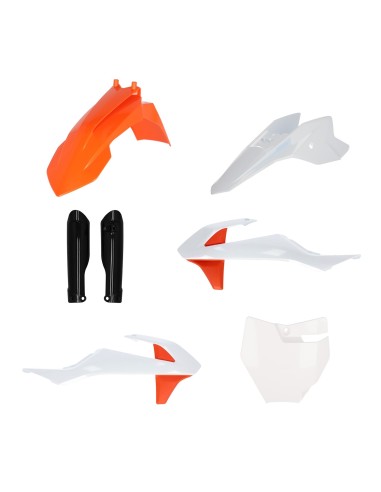 kit de plasticos completo acerbis 0025506 553 021 replica 21 para ktm sx 50 y gasgas mc 50