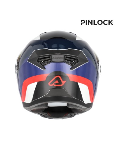 casco modular acerbis rider graphic 0026577 034 blanco azul rojo ece 22 06 p j