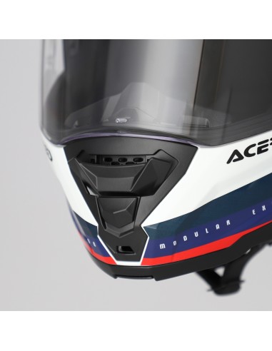 casco modular acerbis rider graphic 0026577 034 blanco azul rojo ece 22 06 p j