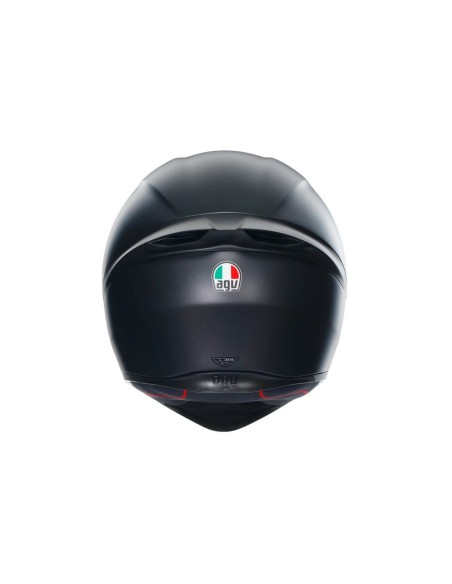 casco de moto agv integral 22 06 k1 s negro mate