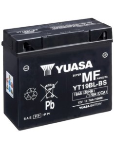 Batería Yuasa YT19BL-BS Sin Mantenimiento