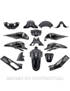 kit plasticos hert honda pcx 125 negro brillo