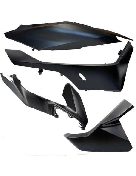 kit plasticos hert honda pcx 125 negro mate
