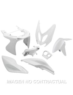 kit plasticos hert yamaha aerox blanco brillo
