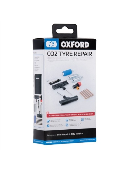 kit de reparacion de pinchazos moto oxford co kit completo ox720