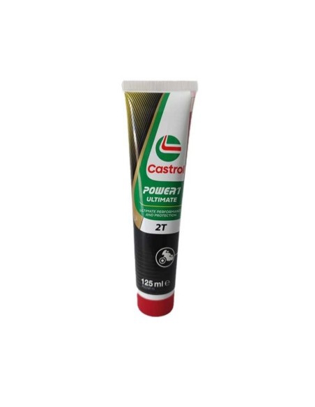 aceite 2t castrol power1 ultimate racing 16014a 125 ml sintetico para mezcla e inyeccion s