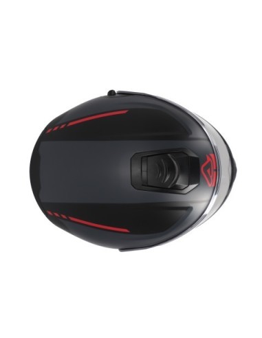 casco modular acerbis tdc gris y negro 0025313 293