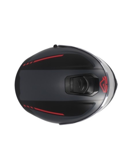 casco modular acerbis tdc gris y negro 0025313 293