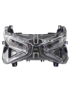 optica delantera led hert 150025 para yamaha x max 125 300 euro5 2023 2024