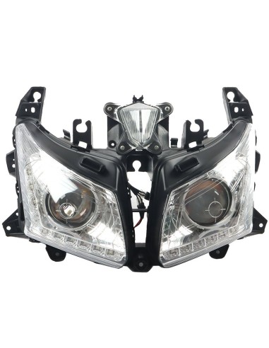 optica delantera led hert 150017 para yamaha t max 530 euro3 2014 2016