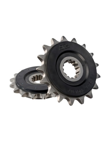 pinon moto jt sprockets acero con goma 17 dientes p 525 jtf1586 17rb