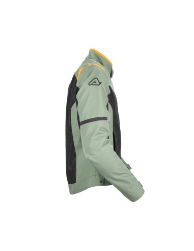 chaqueta acerbis ce ramsey vented 2 0 color verde y amarillo 0026149 374