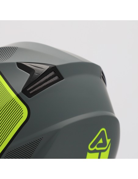 casco modular acerbis serel 22 06 negro y amarillo fluor 0025201 457