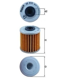 filtro de aceite mahle ox810