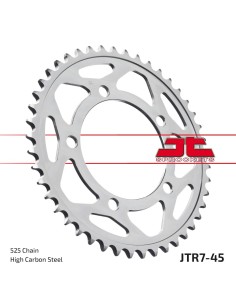 corona moto jt sprockets de acero de 45 dientes jtr7 45