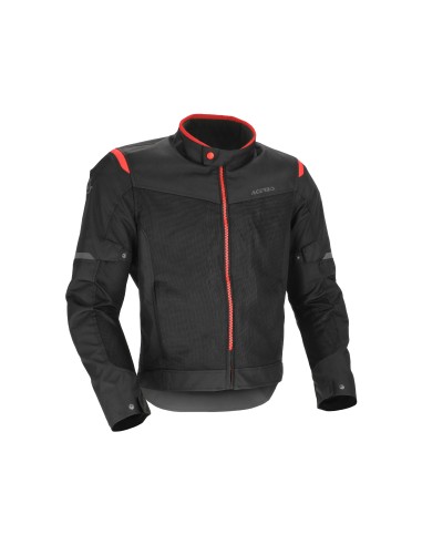 chaqueta acerbis ce ramsey vented 2 0 color rojo y negro 0026149 323