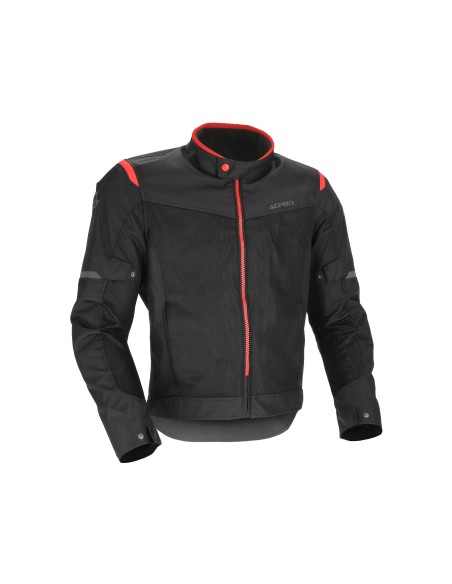 chaqueta acerbis ce ramsey vented 2 0 color rojo y negro 0026149 323