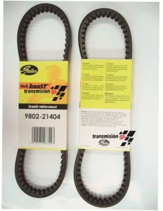 correa para moto peugeot 50 elyseo gates 9802 21404