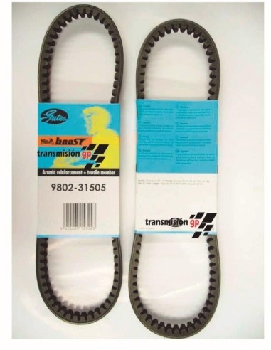 correa para moto honda 50 sh fifty 96 03 gates 9802 31505