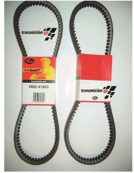correa para moto honda 250 silver wing 06 08 gates 9802 41803