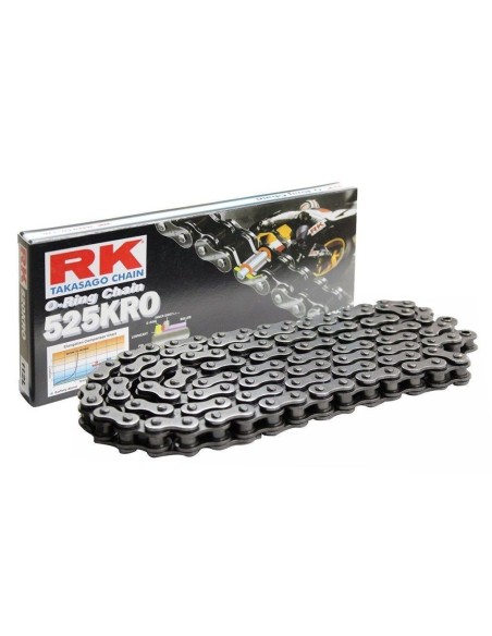 cadena para moto rk 525 kro o ring estandar 114 pasos 525kro114