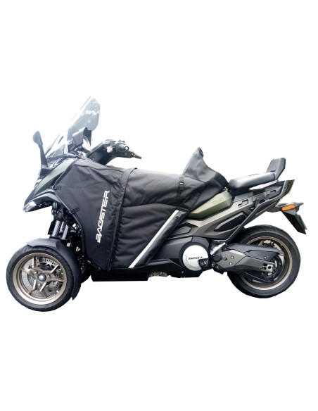 cubrepiernas bagster winzip para moto kymco cv3 550 2022 2025 xtb640