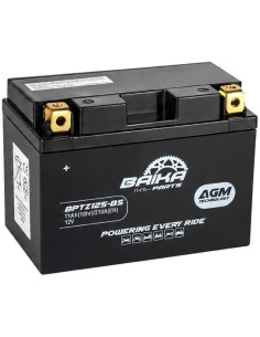 bateria moto sin mantenimiento precargada baika ytz12s bs