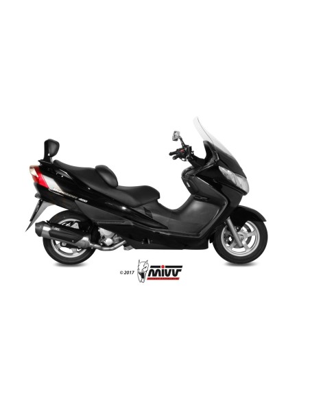 escape completo mivv 1x1 urban st steel suzuki burgman 250 burgman 400 2003 06