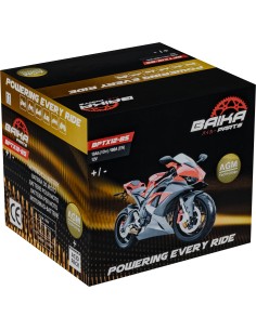 bateria de moto sin mantenimiento precargada baika ytx12 bs 2
