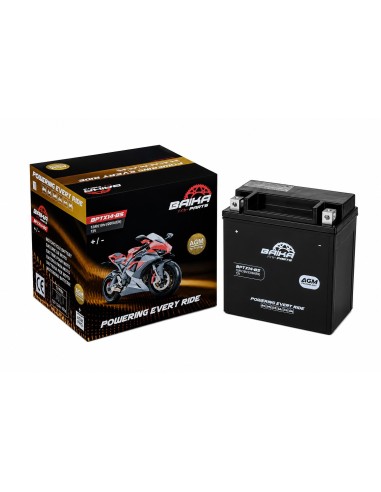 bateria de moto sin mantenimiento precargada baika ytx14 bs