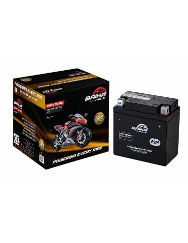 bateria de moto sin mantenimiento precargada baika ytz7s bs