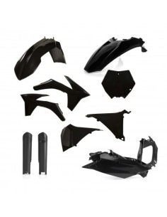 kit de plasticos acerbis 0015701 090 negro para ktm sx 125 150 250 2011
