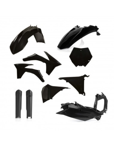 kit de plasticos acerbis 0015701 090 negro para ktm sx 125 150 250 2011